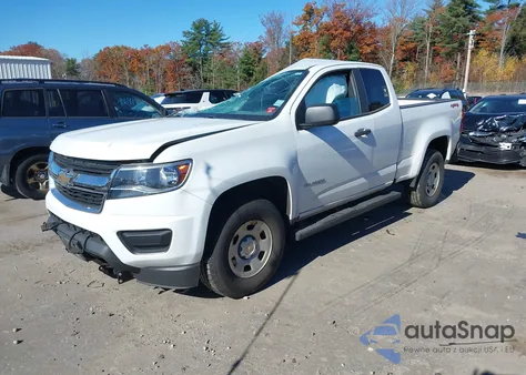 2019 Chevrolet Colorado Wt z USA, uszkodzony, nr VIN 1GCHTBEA3K1355345